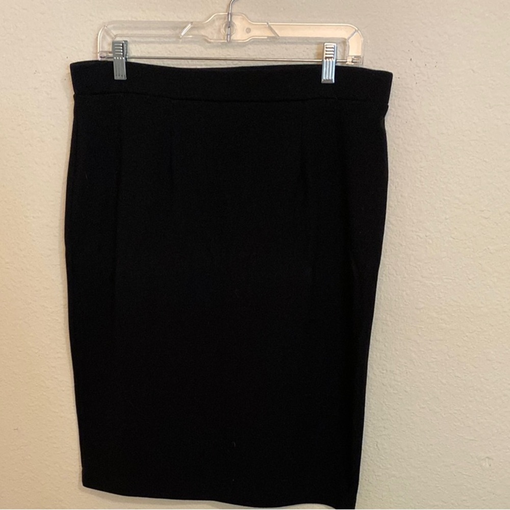 Classic Black Pencil Skirt